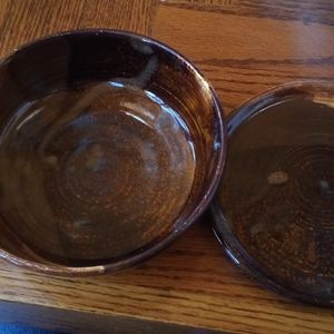 Handmade plate and bowl